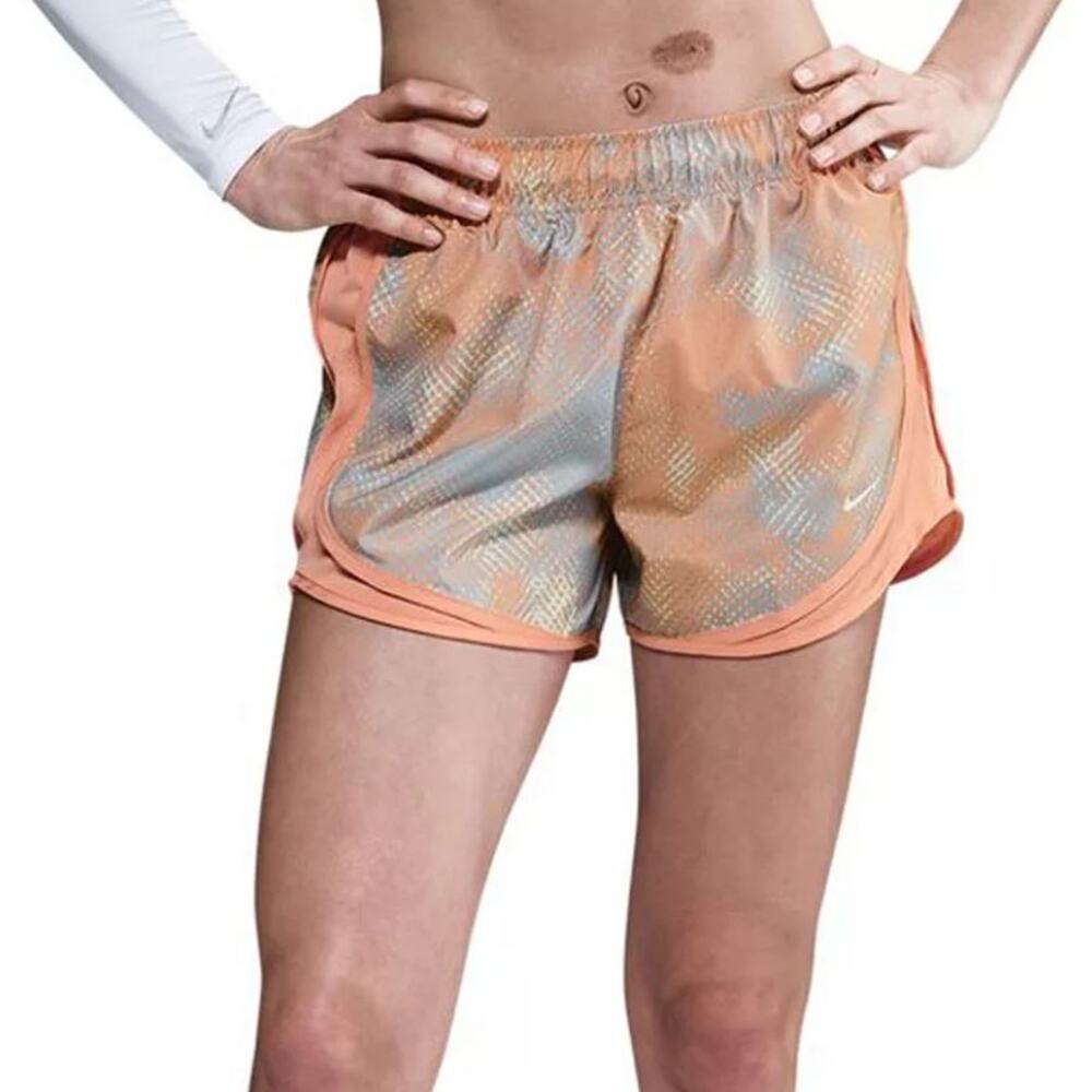 Nike Tempo 3” Running Shorts NWT XS Dri-FIT Peach Orange Athletic Gym
